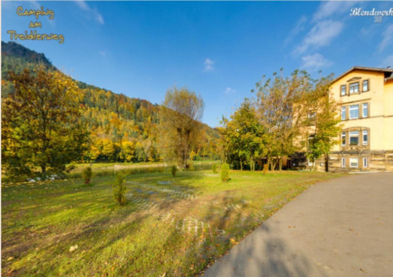 קוניגשטיין אן דר אלבה Campingplatz Am Treidlerweg מראה חיצוני תמונה