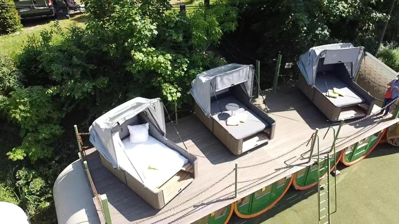 קוניגשטיין אן דר אלבה Campingplatz Am Treidlerweg מראה חיצוני תמונה